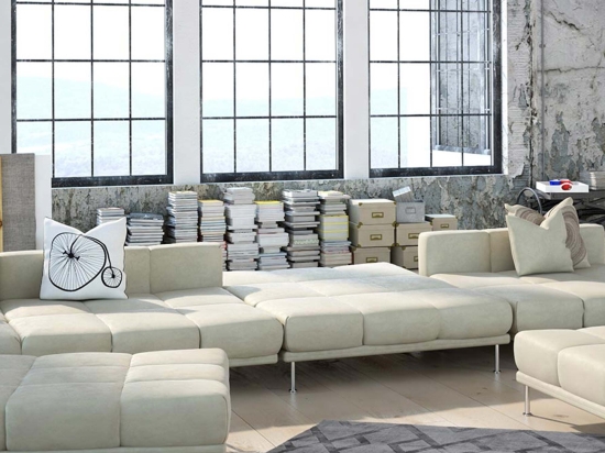 Χαλί Luxury 310 Grey-Anthracite Kayoom 160X230cm