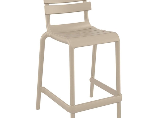 Σκαμπό Μπαρ Helen 20.0840 65cm Taupe