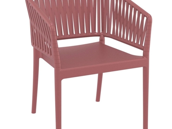 Πολυθρόνα Portofino 20.0875 58x58x80cm Marsala