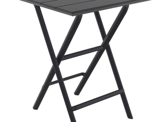 Τραπέζι Πτυσ/νο Helen 20.0893 60x60x74cm Black