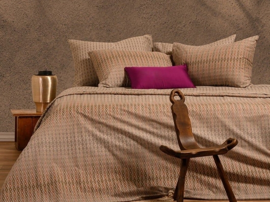 Σεντόνια Tundra Με Λάστιχο (Σετ 4τμχ) Beige Melinen Διπλό 150x232cm Βαμβάκι-Πολυέστερ