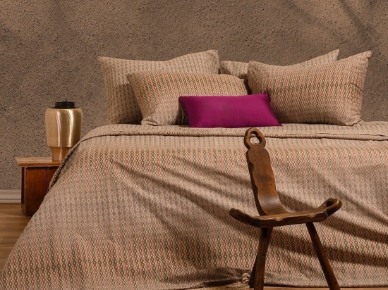 Παπλωματοθήκη Tundra Beige Melinen Υπέρδιπλο 225x245cm Βαμβάκι-Πολυέστερ