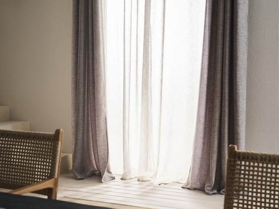 Κουρτίνα Magna 495 Με Τρουκς Greige Gofis Home 140X280 Πολυέστερ