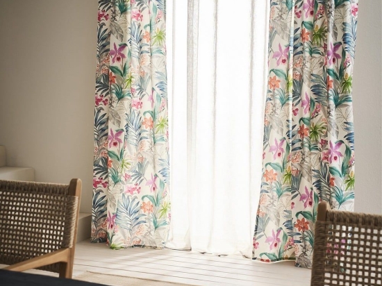 Κουρτίνα Zenaida 638 Multi Gofis Home 140X260 100% Βαμβάκι