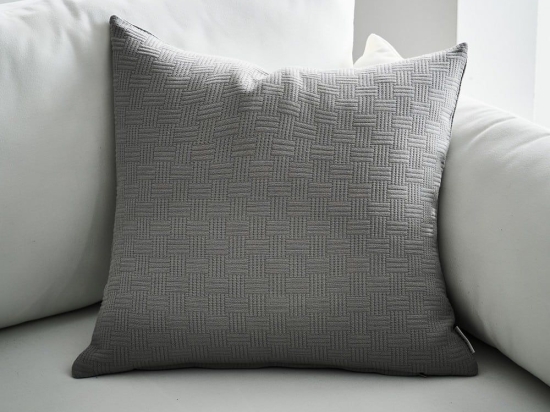 Μαξιλαροθήκη Διακοσμητική Ilania 318 Rock Grey Gofis Home 50X50 Βαμβάκι-Πολυέστερ