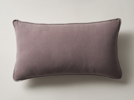Μαξιλαροθήκη Διακοσμητική Valerie 381 Mauve Grey Gofis Home 30X50 100% Βαμβάκι