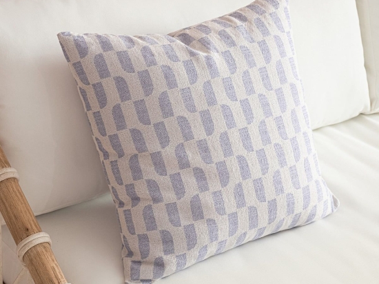 Μαξιλαροθήκη Διακοσμητική Denise 518/ 19 Violet Gofis Home 50Χ50 Βαμβάκι-Πολυέστερ