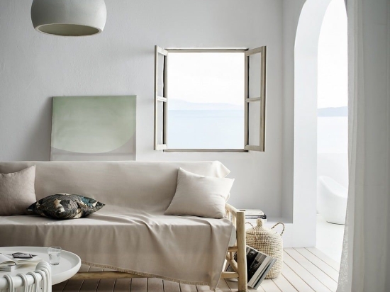 Ριχτάρι Rene SS24 732 Sand Beige Gofis Home Διθέσιο 180x250cm Βαμβάκι-Πολυέστερ