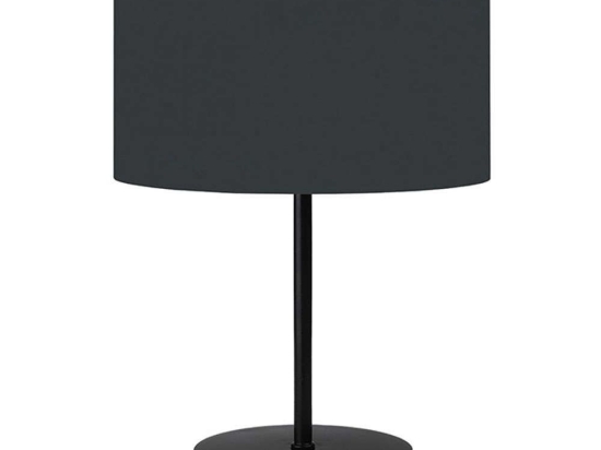Φωτιστικό Επιτραπέζιο PWL-1076 Φ24x35cm 1xΕ27 Anthracite-Black