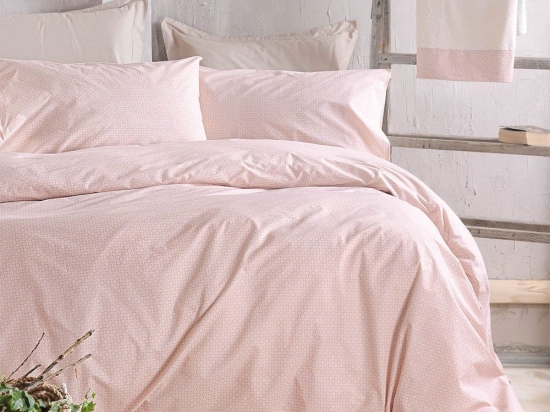 Μαξιλαροθήκες Sinclair (Σετ 2τμχ) Pink Ρυθμός 50Χ70 Βαμβάκι-Πολυέστερ