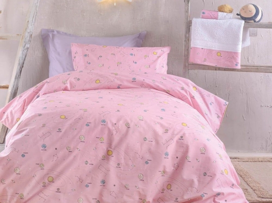 Μαξιλαροθήκες Παιδικές Venus Pink Ρυθμός 50Χ70 100% Βαμβάκι