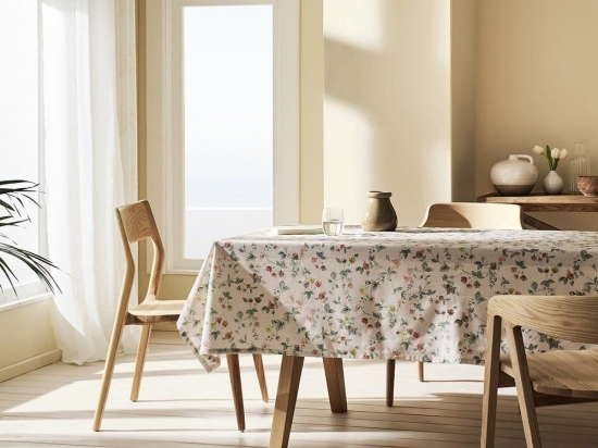 Τραπεζομάντηλο Loren 383 1 Multi Gofis Home 135X180cm 100% Βαμβάκι