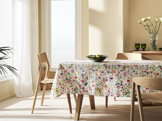 Τραπεζομάντηλο Primrose 123 Multi Gofis Home 150 X 220 Βαμβάκι-Πολυέστερ
