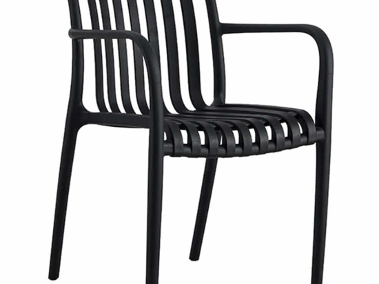 Πολυθρόνα Parma 21.0007 56x57x81cm Black