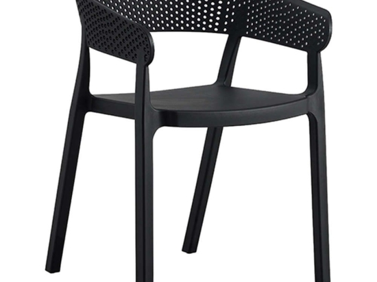 Πολυθρόνα Diana 21.0026 53x51x74cm Black