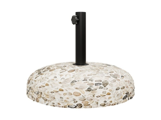 Βάση Ομπρέλας Nimbus 218-000021 Ψηφιδωτή 25kg Φ50cm Beige