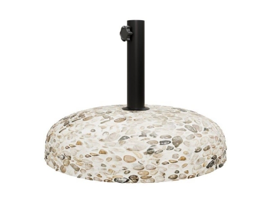 Βάση Ομπρέλας Breezy 218-000022 Ψηφιδωτή 35kg Φ50cm Beige