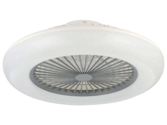 Ανεμιστήρας Οροφής Με Φως Sayulita L 35144 Φ55x20cm Led White-Grey Eglo Διάμετρος 55 cm