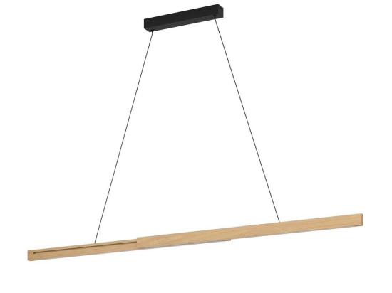 Φωτιστικό Οροφής - Ράγα Montebuono 390369 2xLed 180x150cm Natural Eglo