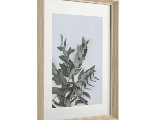 Κάδρο Renabie 423006 32,5x42,5cm Natural Eglo Κάθετοι Ξύλο,Γυαλί