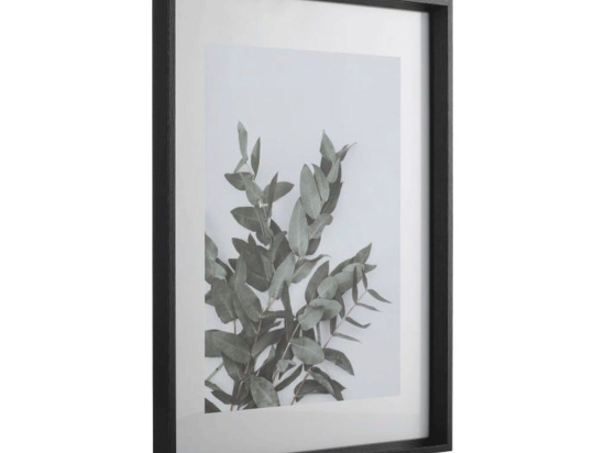 Κάδρο Renabie 423012 31,5x41,5cm Black Eglo Κάθετοι Ξύλο,Γυαλί