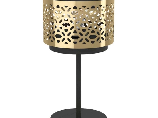 Φωτιστικό Επιτραπέζιο Sandbach 43982 24x45cm 1xE27 IP20 Black-Gold Eglo
