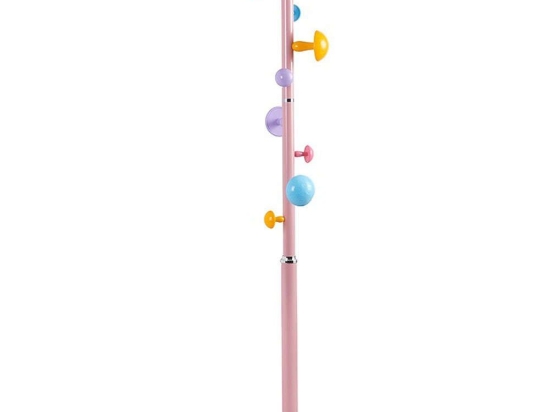 Καλόγερος Violetta 226-000015 Φ31x167cm Multi-Pink Μέταλλο