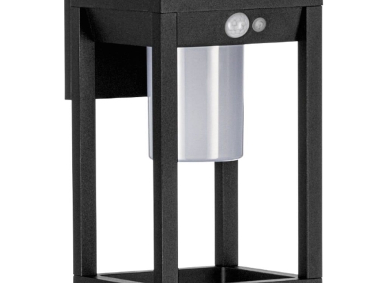 Φωτιστικό Τοίχου Ηλιακό Martano 900804 18x15x27cm Led 4000K IP44 Black Eglo