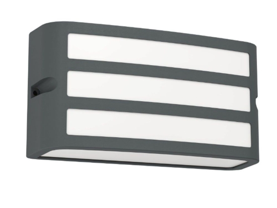 Φωτιστικό Τοίχου - Απλίκα Camarda 900811 22x9x11cm 1xE27 IP54 Anthracite Eglo