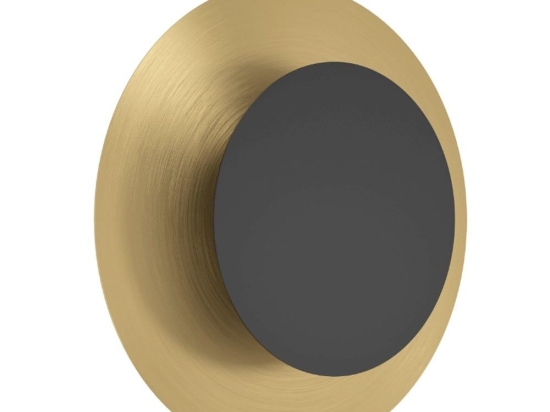 Φωτιστικό Τοίχου - Απλίκα Tocina 900988 24x6cm Led Black-Brass Eglo