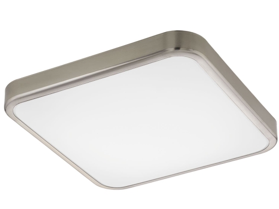Φωτιστικό Οροφής Led Manilva 1 96231 White-Grey Eglo Μέταλλο,Πλαστικό