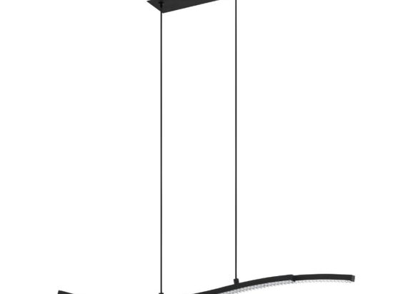 Φωτιστικό Οροφής- Ράγα Lejias 99802 78x8x17cm Led Black Eglo