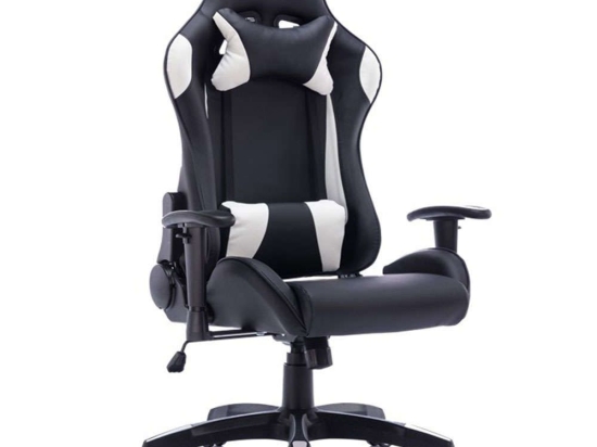 Καρέκλα Γραφείου Gaming Hartley 232-000012 67x57x129/139cm Black-White