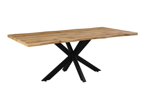 Τραπέζι Gilman 235-000038 200x100x75cm Sonoma-Black
