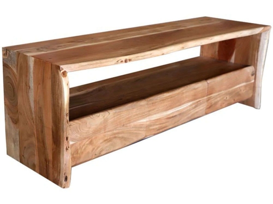 Έπιπλο Τηλεόρασης Konna 240-000010 140x40x45cm Walnut