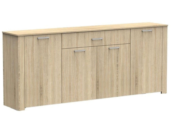 Μπουφές Kinley 248-000007 210x40x82cm Sonoma Μελαμίνη