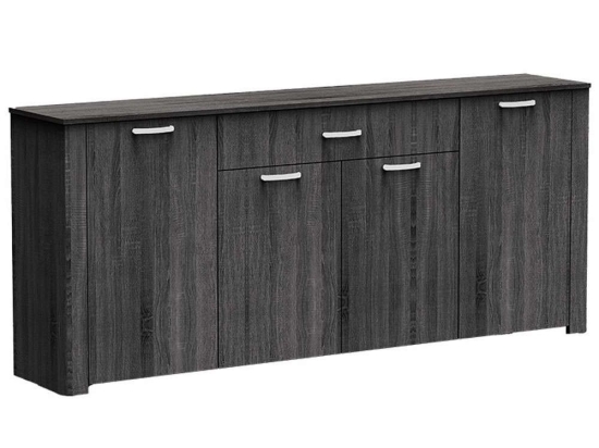 Μπουφές Kinley 248-000008 210x40x82cm Wenge Μελαμίνη
