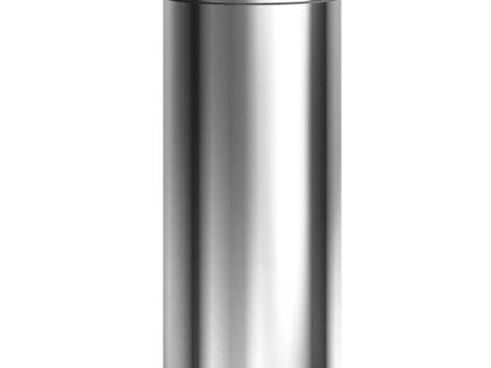 Καλάθι Απλύτων 30Lt 2560-001 25x60cm Inox Pam&Co Ανοξείδωτο Ατσάλι