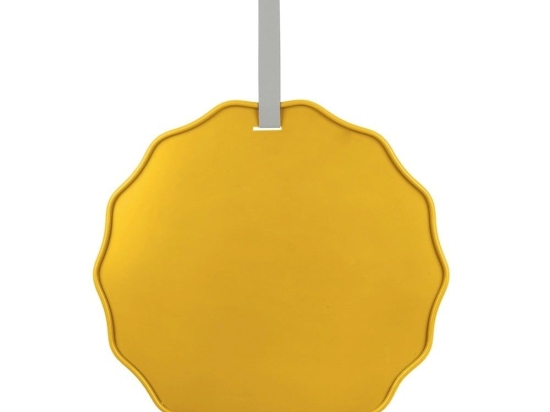 Πίνακας Σημειώσεων Funky Wave PT4166BY 51x0,6cm Bright Yellow Present Time Μέταλλο