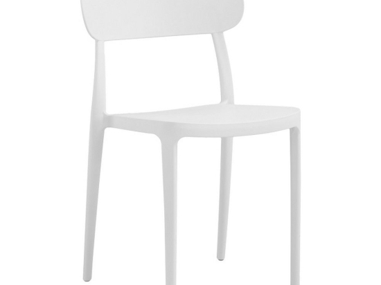 Καρέκλα Amvroan 262-000035 51x49x79.5cm White