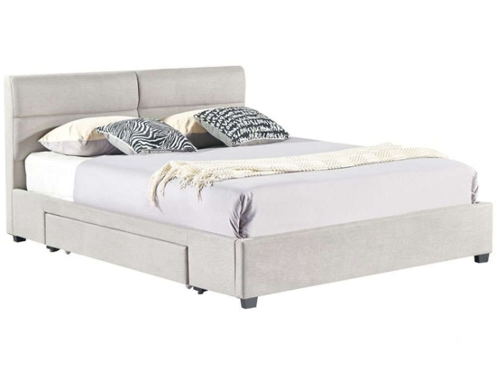 Κρεβάτι Anay (Για Στρώμα 160x200cm) 279-000004 206x169x96cm Grey Διπλό