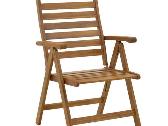 Πολυθρόνα Πτυσσόμενη Warmo 282-000007 62x66x110cm Natural