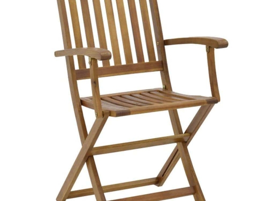Πολυθρόνα Πτυσσόμενη Joter 282-000011 53x60x90cm Natural