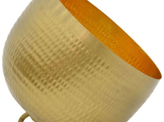 Φωτιστικό Δαπέδου Lightie 287-000010 Φ35x33cm E27 25W Gold Inart