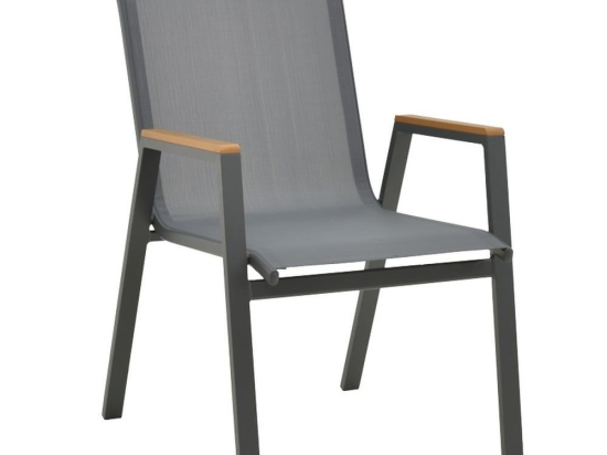 Πολυθρόνα Azelie 288-000001 77x55x94cm Anthracite