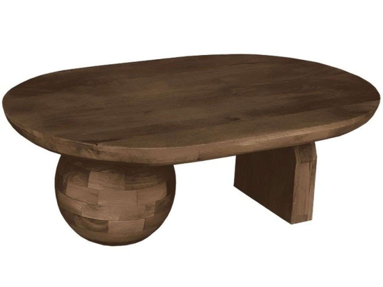 Τραπέζι Σαλονιού Kane 297-000004 110x72x38cm Brown