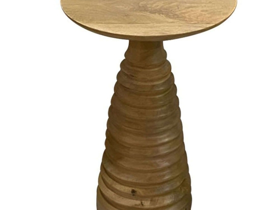 Τραπεζάκι Βοηθητικό Souler 297-000006 Φ38x56cm Brown
