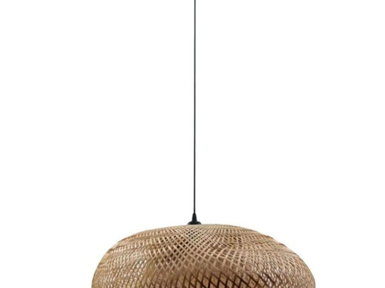 Φωτιστικό Οροφής Bobon 299-000013 Φ76x174cm 1xE27 40W Natural Inart