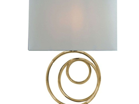 Φωτιστικό Επιτραπέζιο Tableder 300-000004 33x17x52cm E27 60W Gold-White Inart