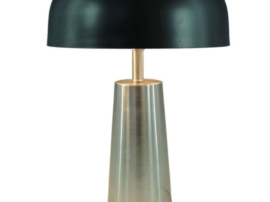 Φωτιστικό Επιτραπέζιο Luminary 300-000009 Φ30x40cm E27 2W Silver-Black Inart